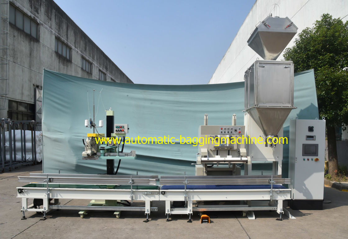 DCS-25 Open Mouth Bagging Machine Fast Speed For 25 Kg Quantitive Weighing Packaging Machine