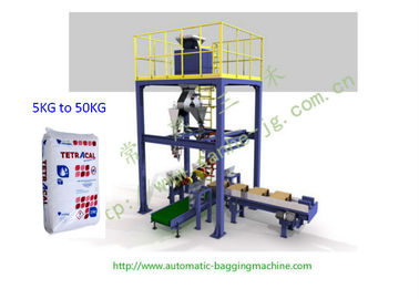 DCS-25V Automatic Bag Filling Machine Packing &amp; Palletizing Machine Line