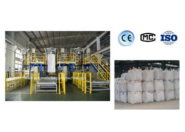 rubber partical / powder  ton bag weighing packing machine 10 bags per hour 0.2% Accuracy