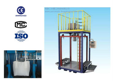 Chemical industry ton bag packing machine feeding type by gravity 10- 40 bags per hour