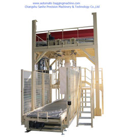 FIBC Ton Bag Weighing Packing Machine for Powder / Particles 5-50 Bags Per Hour Speed For Chemical  Packing