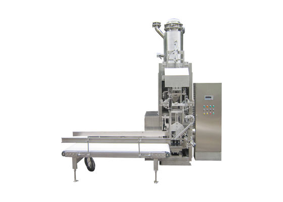 25 Kg Semi Automatic Valve Bag Bagging Machine For Partical Weighing Filling Sealing