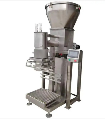 25Kg Bag Powder Packing Scale Machine With Conveyor Weighing Bagging