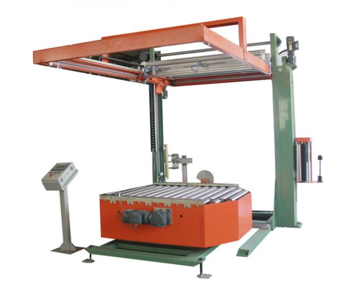 20T/h OD 260mm Rotary Automatic Pallet Wrapping Machine Use Rotary Stretch Wrapper 0